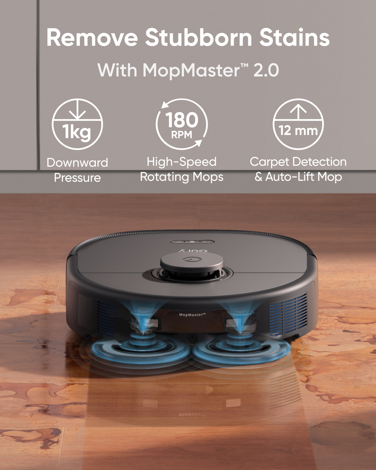 Anker Eufy | Robot Vacuum Cleaner | X10 Pro Omni | Wet&Dry | Operating time (max) 180 min | 5200 mAh | Dust capacity 2.5 L | 8000 Pa | Black