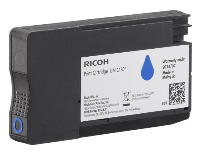 Ricoh IJM C180F (408518) Lazerinė kasetė, Žydra