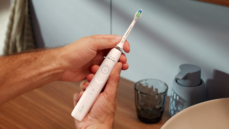 Philips Sonicare 5500 Series HX7110/01 Elektrinis dantų šepetėlis, Balta