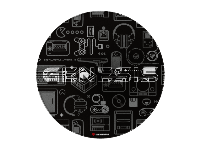 Genesis Protective Floor Mat Tellur 300 Round Gear Floor Mat | Polyester | Multicolor