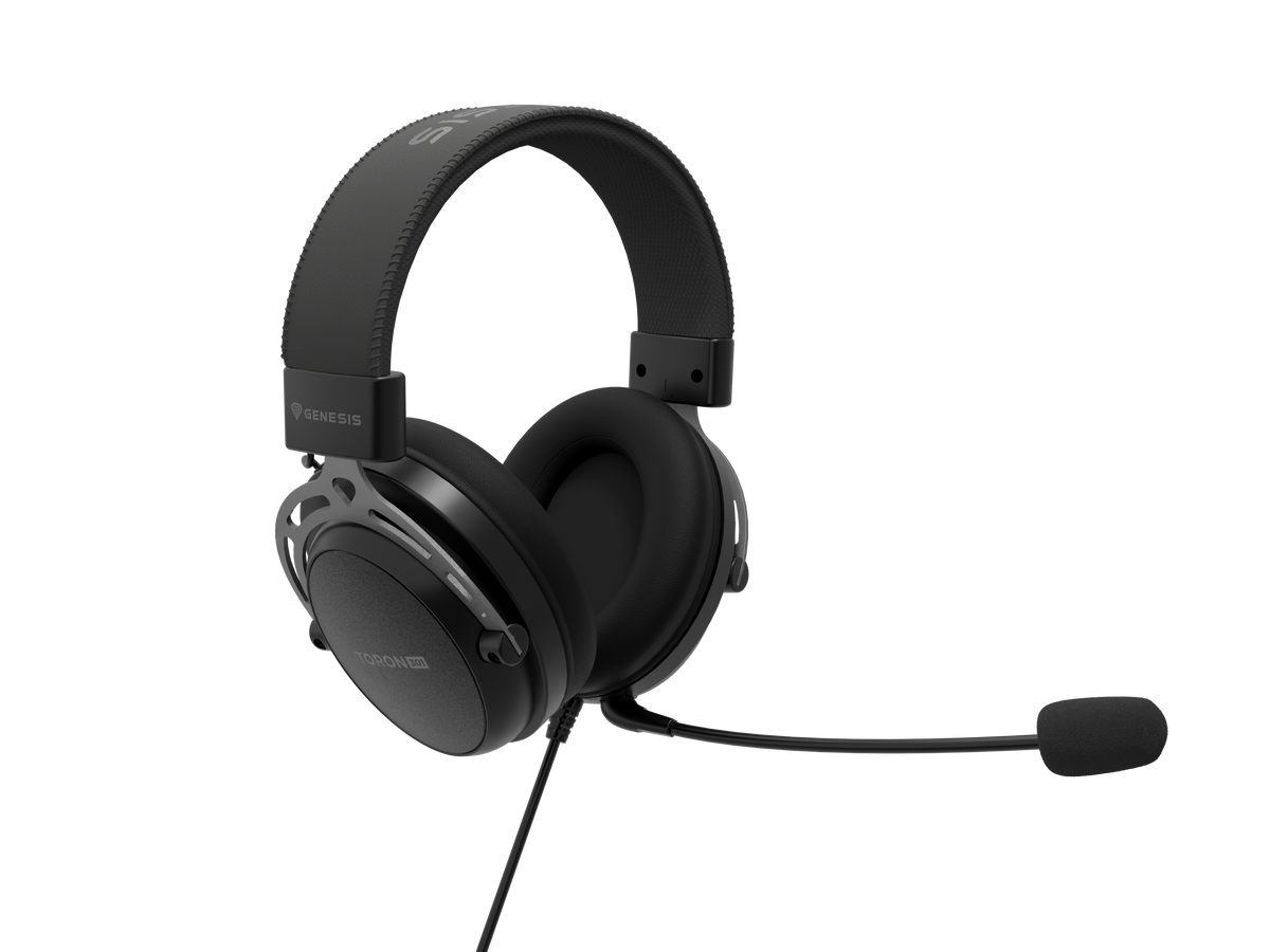 Genesis | Gaming Headset | Toron 301 | Wired | Over-Ear | Microphone | Black
