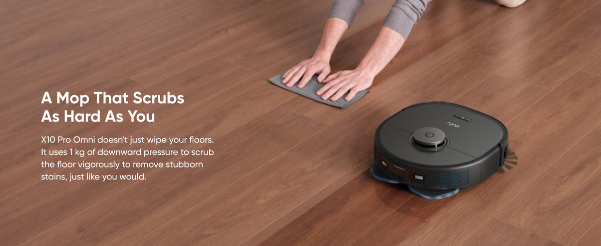 Anker Eufy | Robot Vacuum Cleaner | X10 Pro Omni | Wet&Dry | Operating time (max) 180 min | 5200 mAh | Dust capacity 2.5 L | 8000 Pa | Black