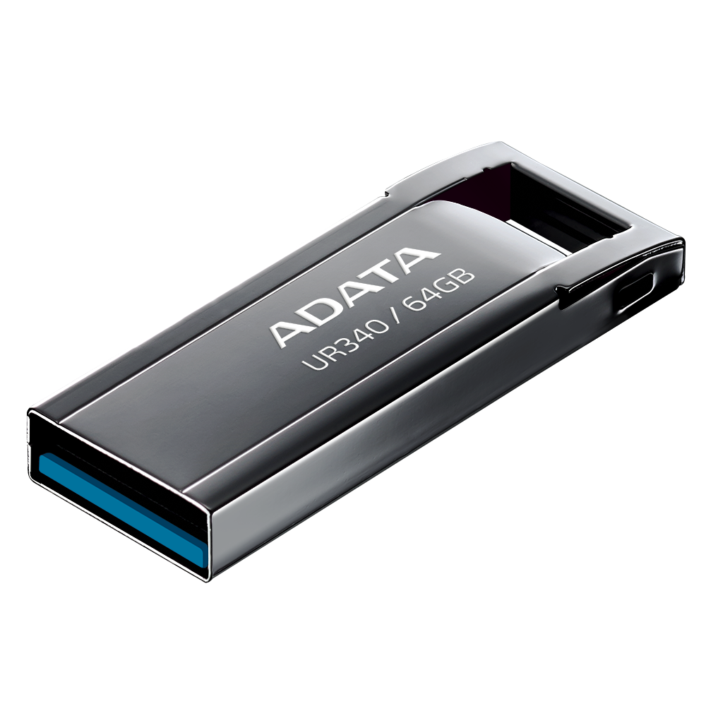 ADATA | USB Flash Drive | UR340 | 64 GB | USB Type-A | Black