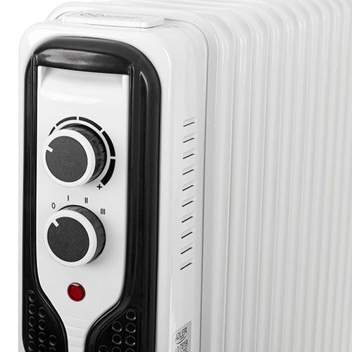 Adler | Oil-Filled Radiator | AD 7818 | Oil Filled Radiator | 2500 W | Number of power levels 3 | White