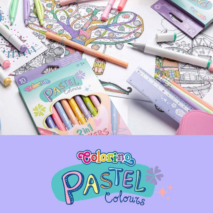 Apankas su gumelėm CoolPack, A4, plastikinis, pastelinis rožinis