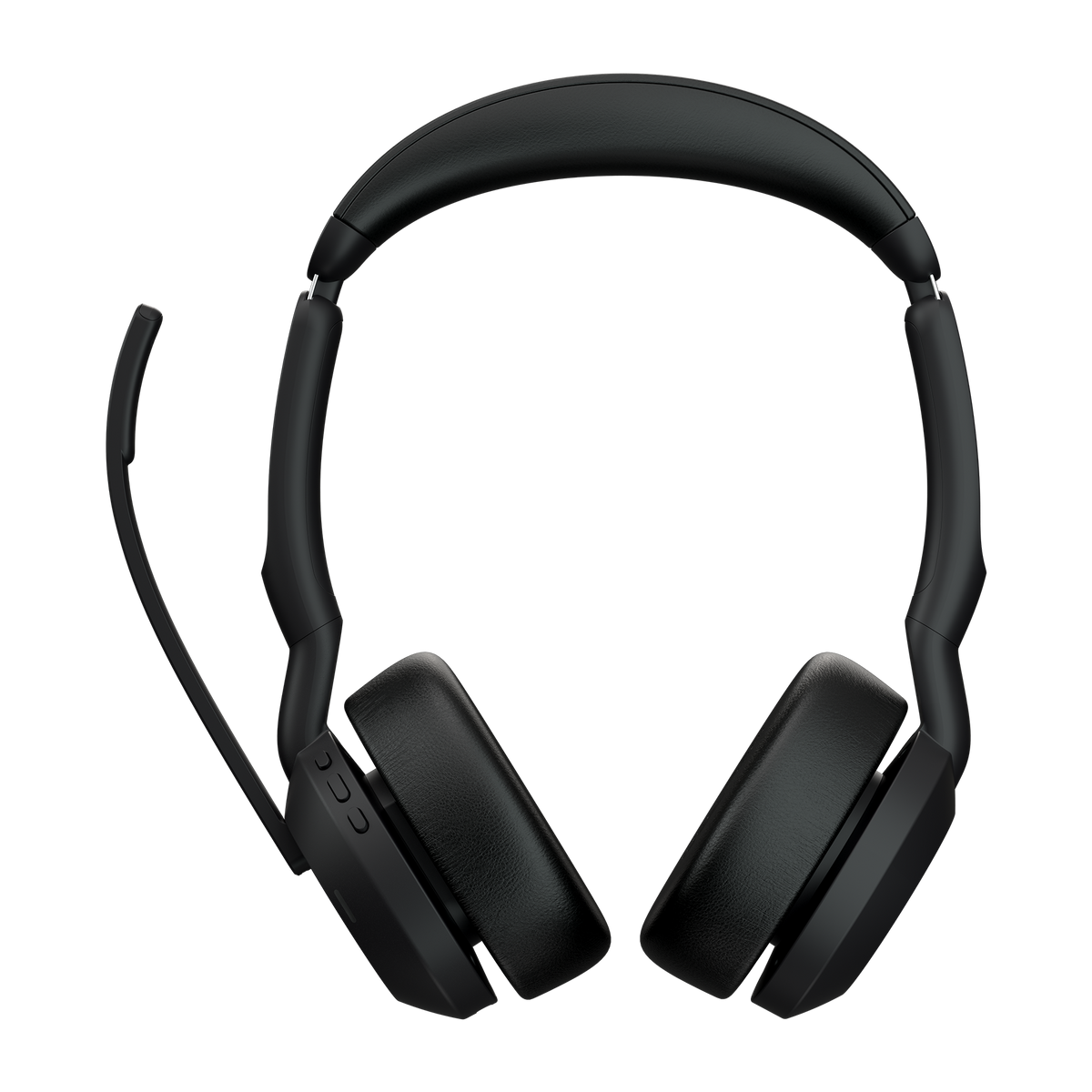 Jabra Evolve2 55 MS Stereo Link380c Belaidės ausinės Bluetooth USB-C, Juoda