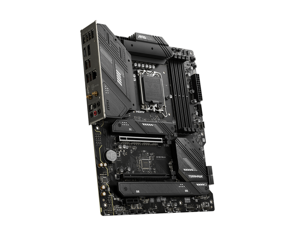 MSI | MAG B760 TOMAHAWK WIFI | Processor family Intel | Processor socket LGA1700 | DDR5 | Supported hard disk drive interfaces SATA, M.2 | Number of SATA connectors 4
