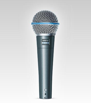 Shure | Vocal Microphone | BETA 58A | Dark grey