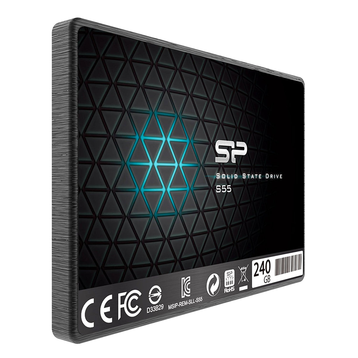 Silicon Power | Slim S55 | 240 GB | Solid-state drive interface SATA | Read speed 550 MB/s | Write speed 450 MB/s