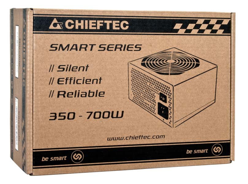 CHIEFTEC PSU 400W 12CM ATX12V V2.3 80+