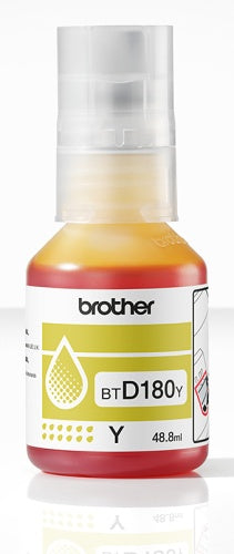 Brother BTD180Y | Ink refill | Yellow