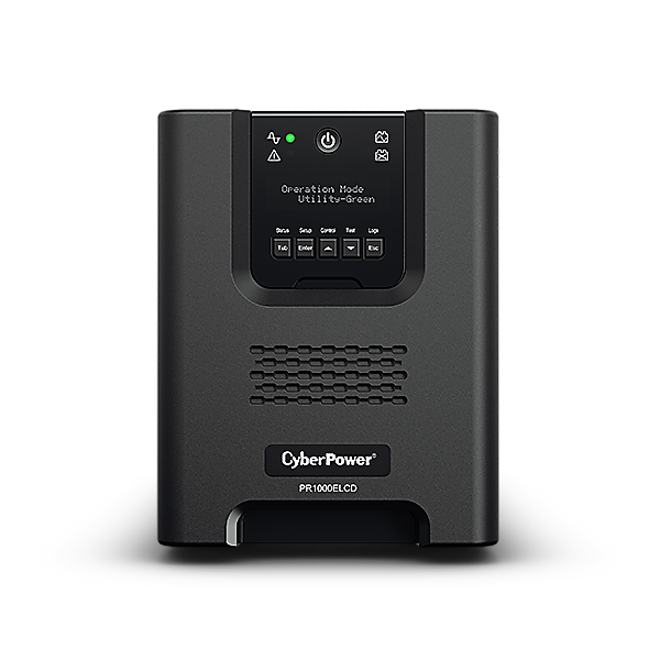 CyberPower | Smart App UPS Systems | PR1000ELCD | 1000 VA | 900 W