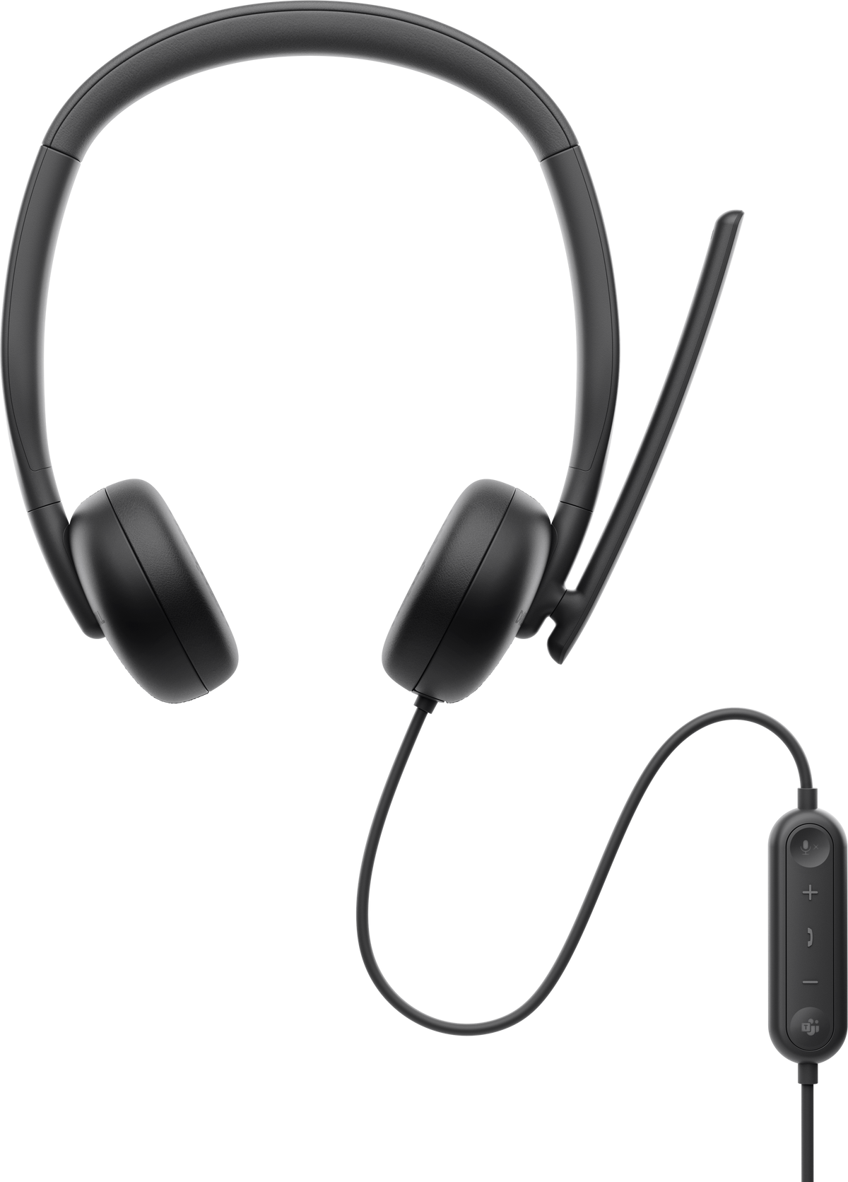 Dell | Headset | WH3024 | Built-in microphone | USB-C, USB-A | Black