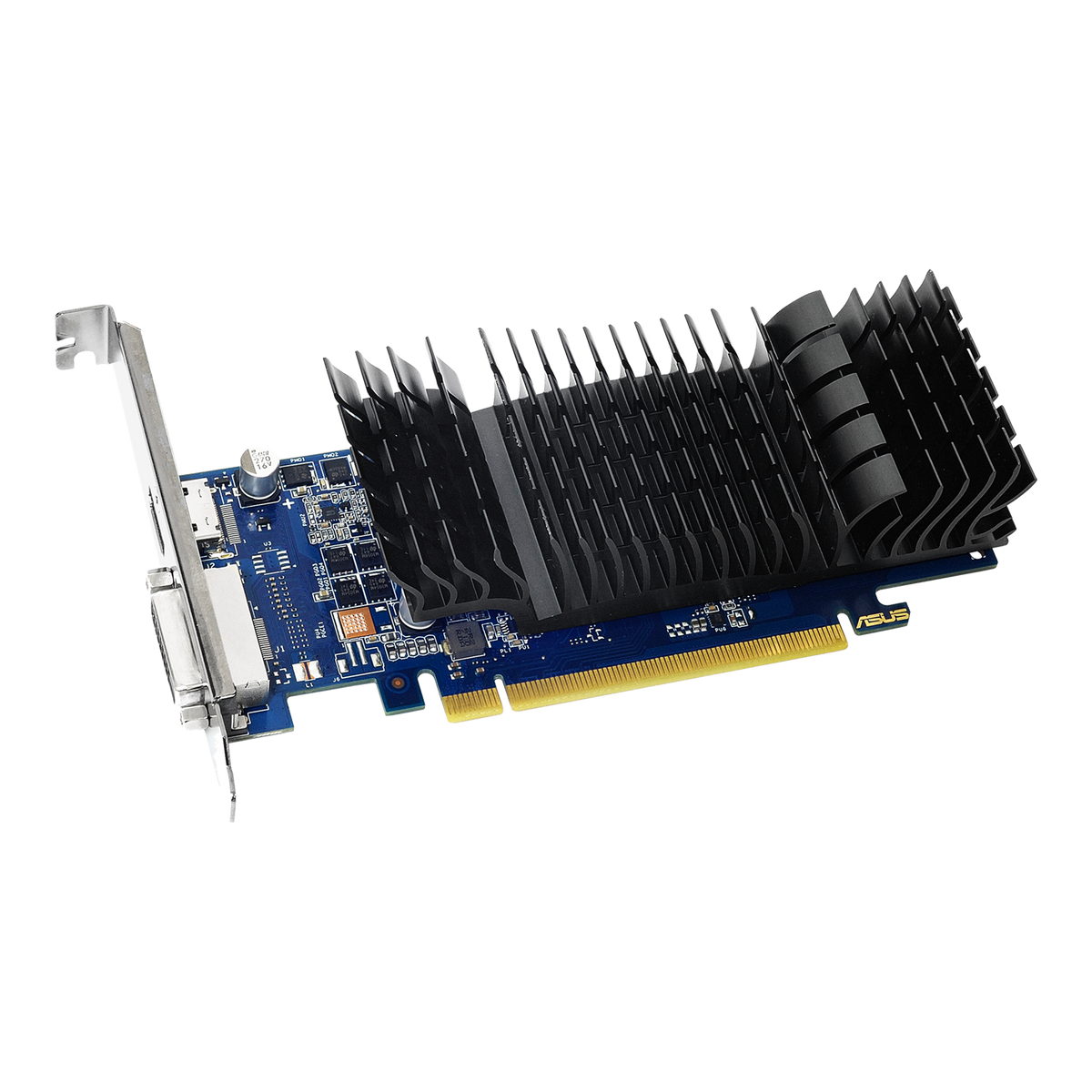 Asus | GT1030-SL-2G-BRK | NVIDIA | 2 GB | GeForce GT 1030 | GDDR5 | DVI-D ports quantity 1 | HDMI ports quantity 1 | PCI Express 3.0 | Memory clock speed 6008 MHz | Processor frequency 1506 MHz