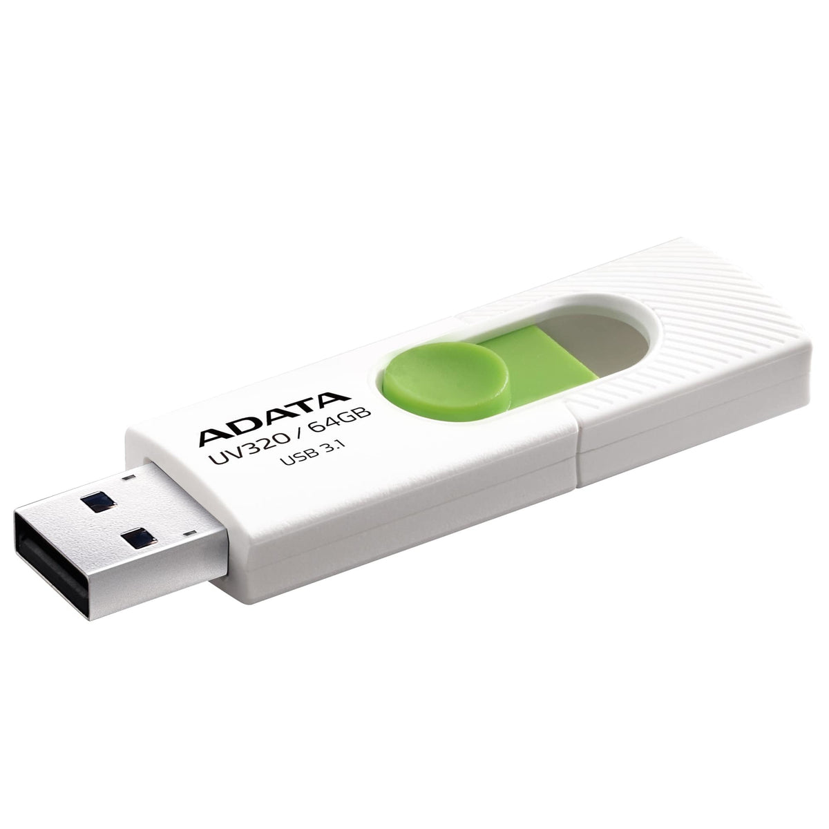 ADATA | UV320 | 64 GB | USB Type-A | White/Green