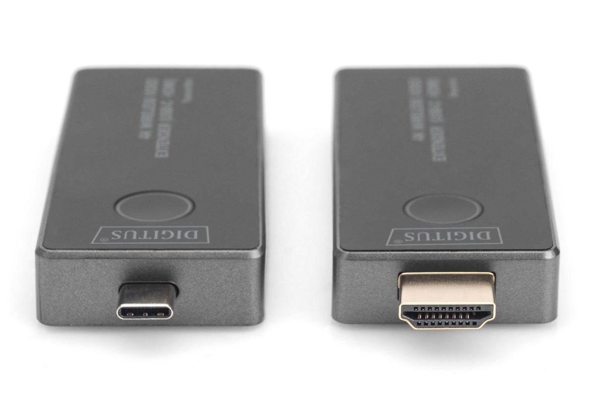 Digitus | 4K Wireless Video Extender, 30 m (USB-C - HDMI) | DS-55324 | Black/Silver