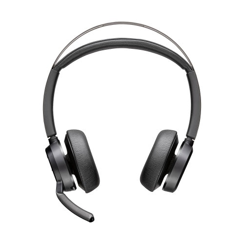 Poly Voyager Focus 2 Belaidės ausinės, Bluetooth, USB-C/A Adapter, Charging stand, Juoda