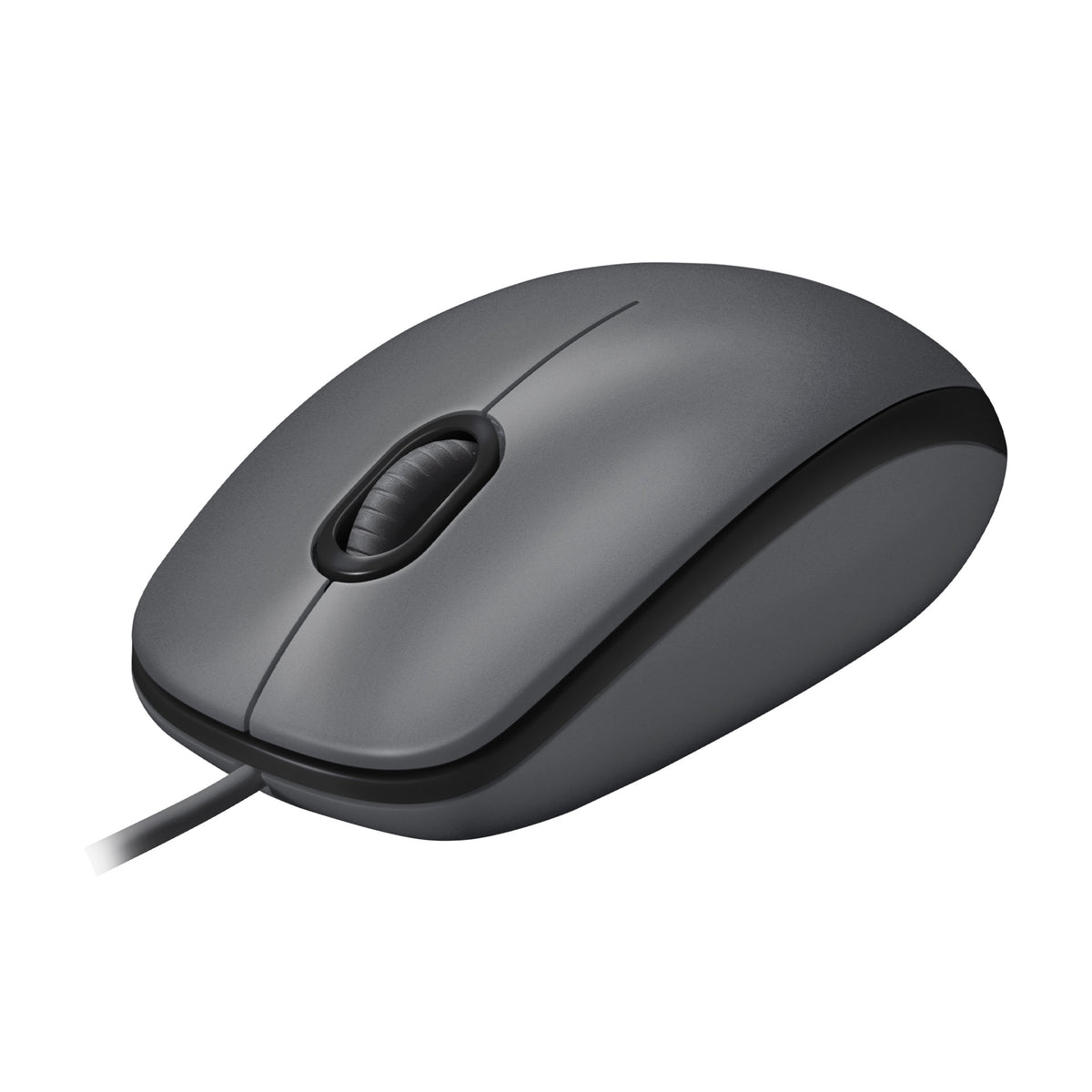 Logitech M100 Laidinė pelė USB-A 1000 DPI, Juoda