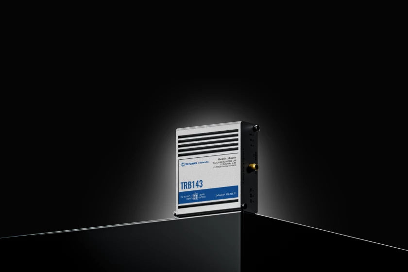 Teltonika | LTE Cat 4 M-Bus | TRB143 | 10/100/1000 Mbit/s | Mesh Support No | MU-MiMO No | 4G