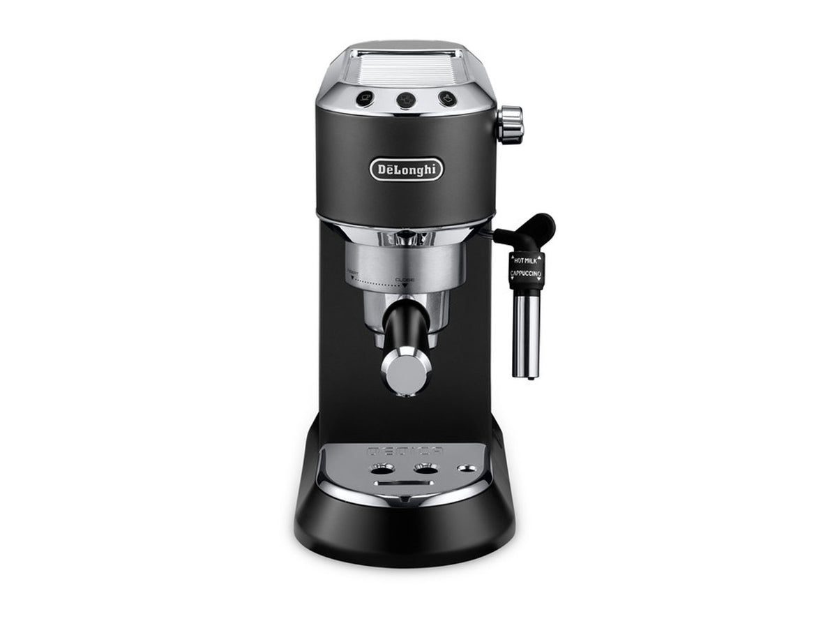 Delonghi | Dedica Pump Espresso | EC685.BK | Pump pressure 15 bar | Built-in milk frother | Semi-automatic | 1300 W | Black/Stainless Steel
