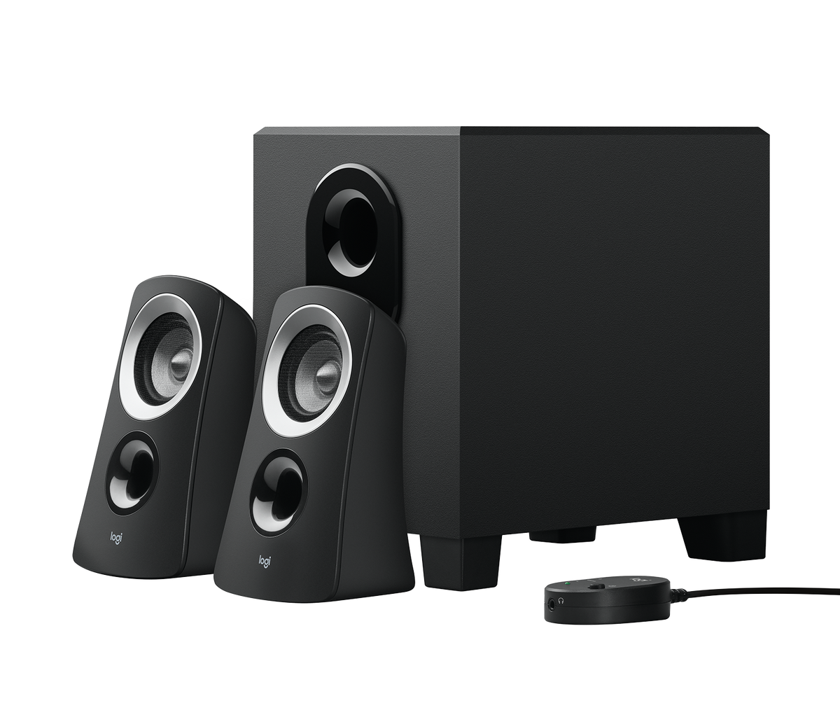 Garso kolonėlės Logitech Z313 2.1 (980-000413), juodos
