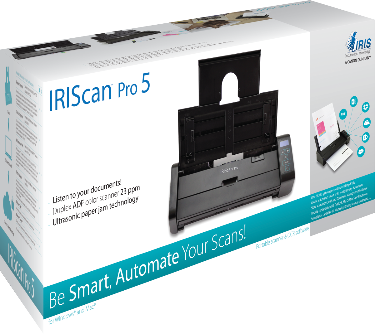 IRIS | IRIScan | Pro 5 IRIS | Document scanner - desktop