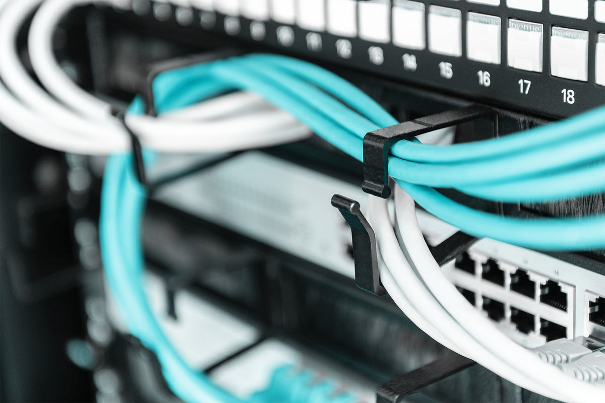 Digitus Cable Management Panel with Brush Entries for 483 mm (19") Cabinets, 1U | DN-97663