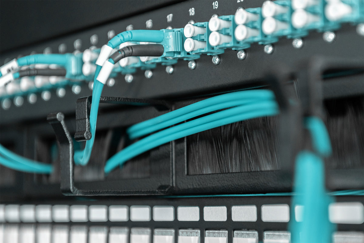 Digitus Cable Management Panel with Brush Entries for 483 mm (19") Cabinets, 1U | DN-97663