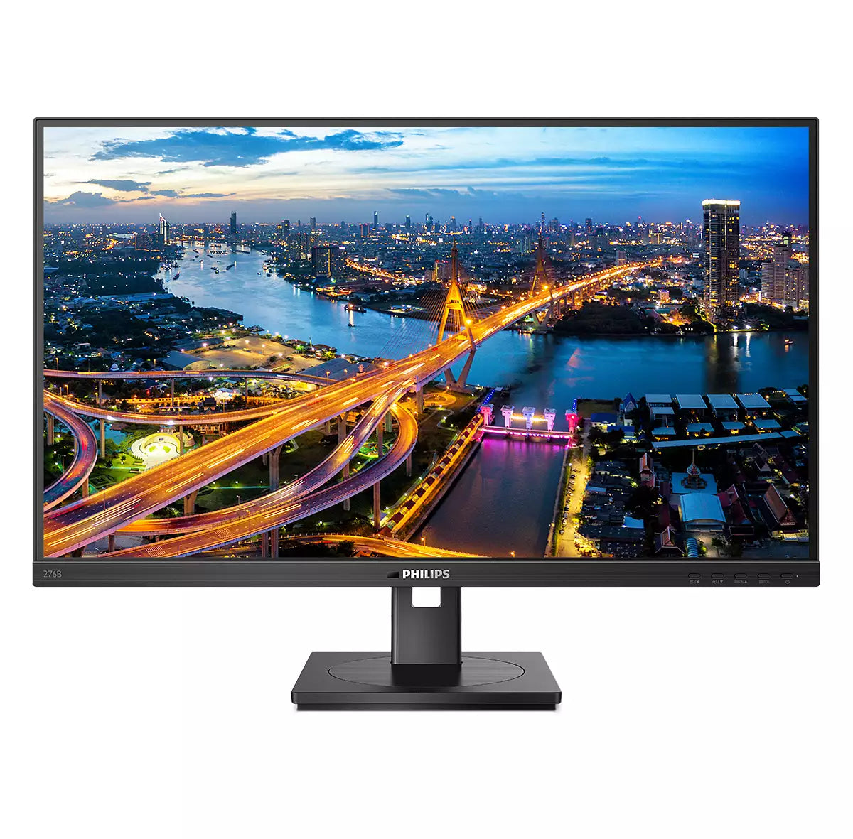 Philips | LCD Monitor with USB-C | 276B1/00 | 27 " | IPS | QHD | 16:9 | 75 Hz | 4 ms | 2560 x 1440 pixels | 300 cd/m² | HDMI ports quantity 2 | Black