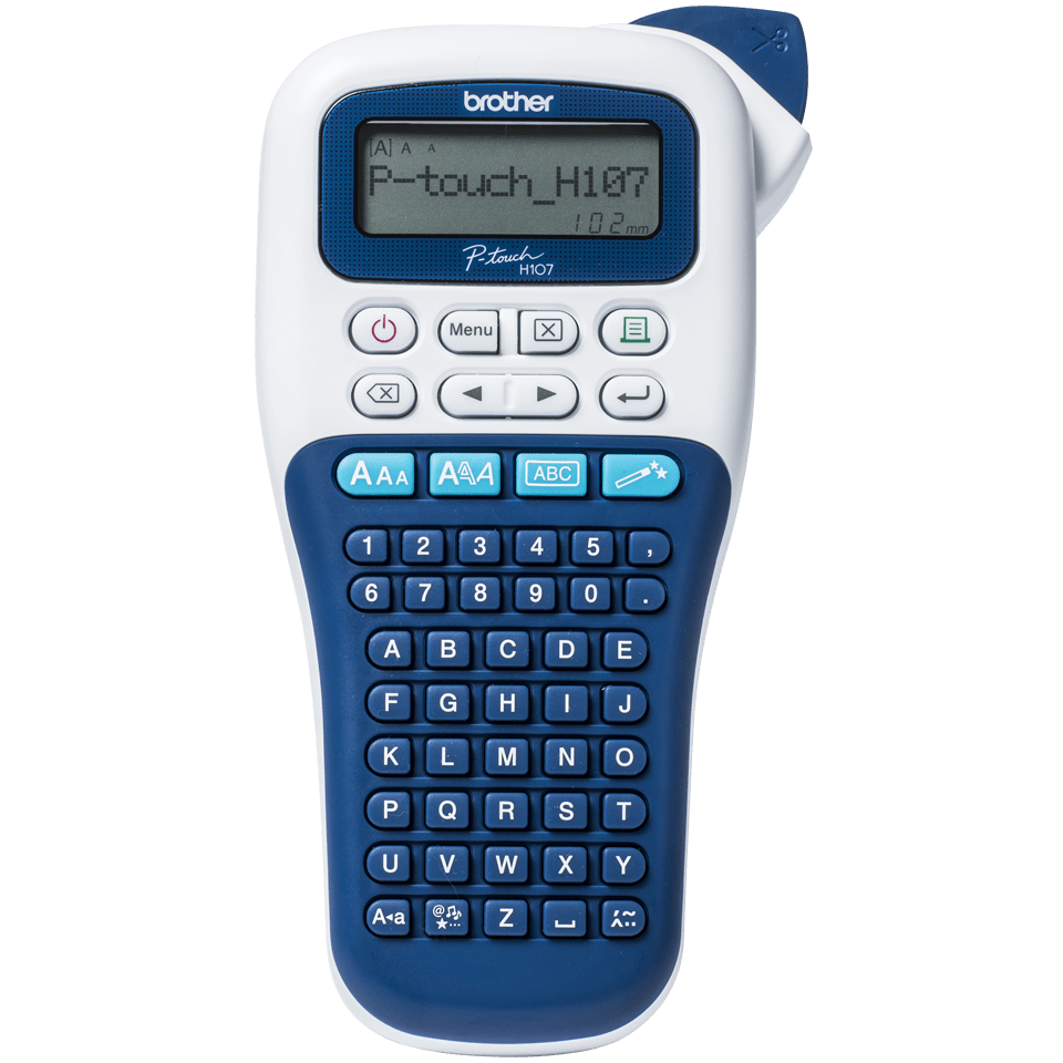 Brother PTH-107BRE1 | Mono | Thermal | Label Printer | White/ Blue