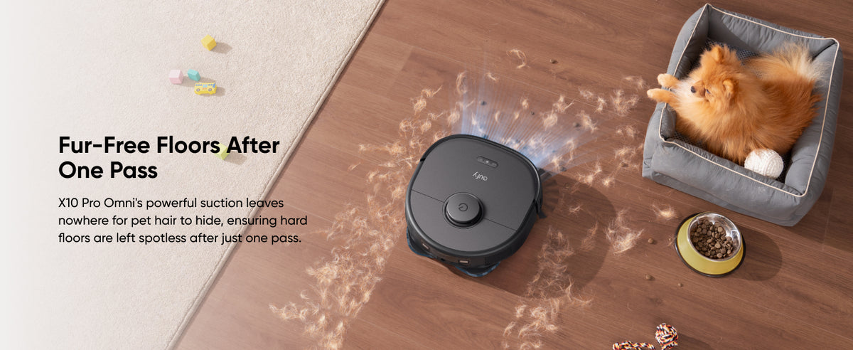 Anker Eufy | Robot Vacuum Cleaner | X10 Pro Omni | Wet&Dry | Operating time (max) 180 min | 5200 mAh | Dust capacity 2.5 L | 8000 Pa | Black