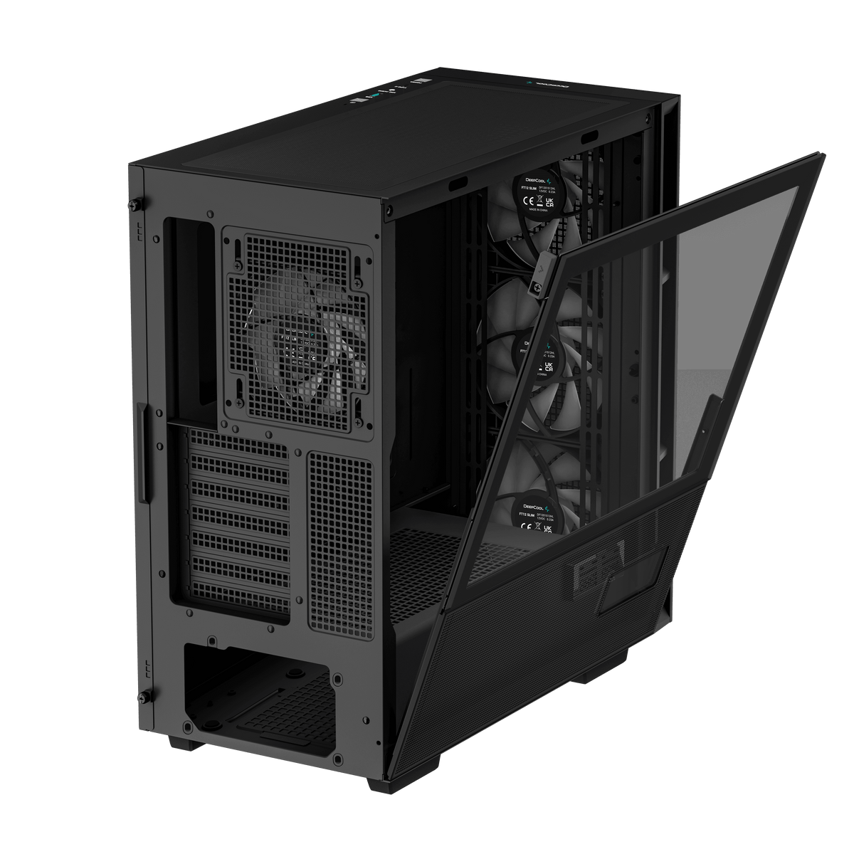Deepcool | MID TOWER CASE | CH560 Digital | Side window | Mid-Tower | ATX PS2 | Black