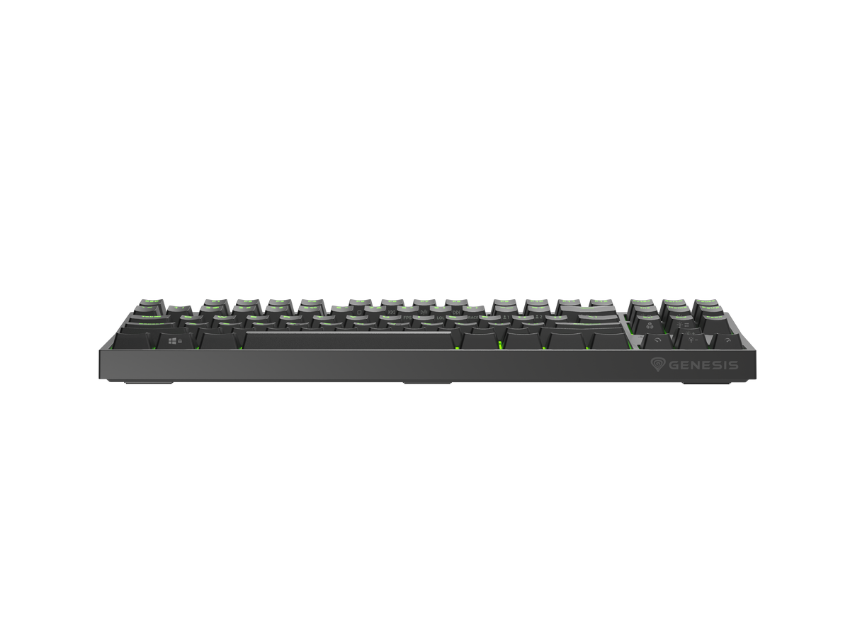 Genesis | THOR 404 TKL | Mechanical Gaming Keyboard | Wired | US | Kailh Box Brown V2 | Black | RGB