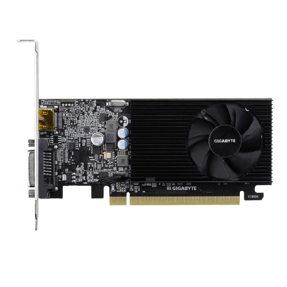 Gigabyte | GV-N1030D4-2GL 1.0 | NVIDIA | 2 GB | GeForce GT 1030 | DDR4 | DVI-D ports quantity 1 | HDMI ports quantity 1 | PCI Express 3.0 | Memory clock speed 2100 MHz | Processor frequency 1417 MHz