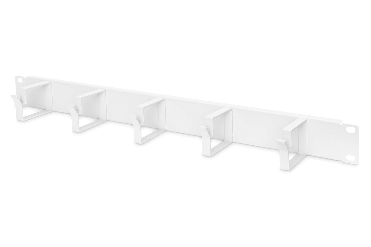 Digitus | Cable Management Panel with Cable Rings for 483 mm (19") Cabinets, 1U | DN-97601 | Grey