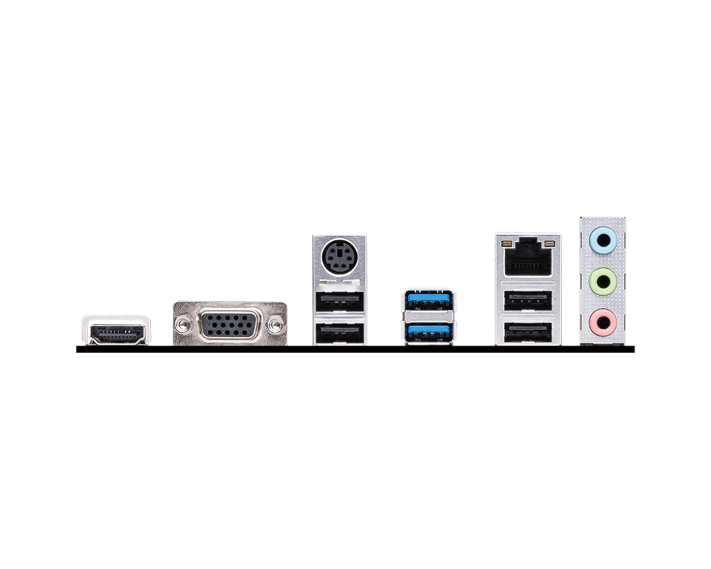 MSI | PRO H610M-E | Processor family Intel | Processor socket LGA1700 | Supported hard disk drive interfaces SATA, M.2 | Number of SATA connectors 4
