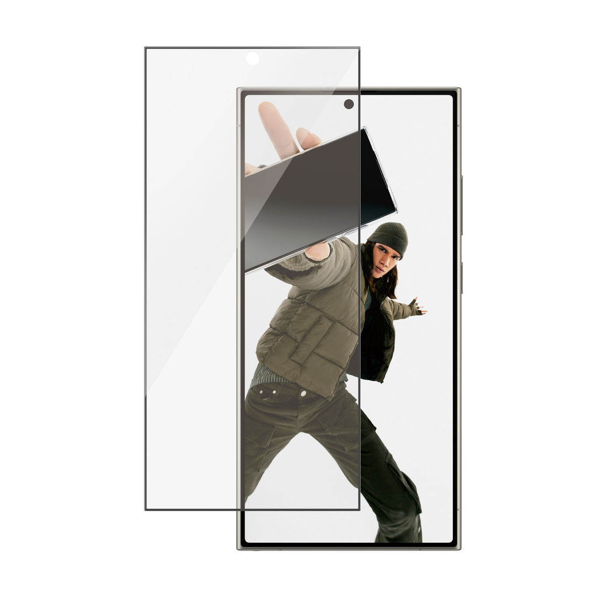 PanzerGlass Screen Protector Samsung Galaxy S 2024 Ultra | Ultra-Wide Fit wA | PanzerGlass