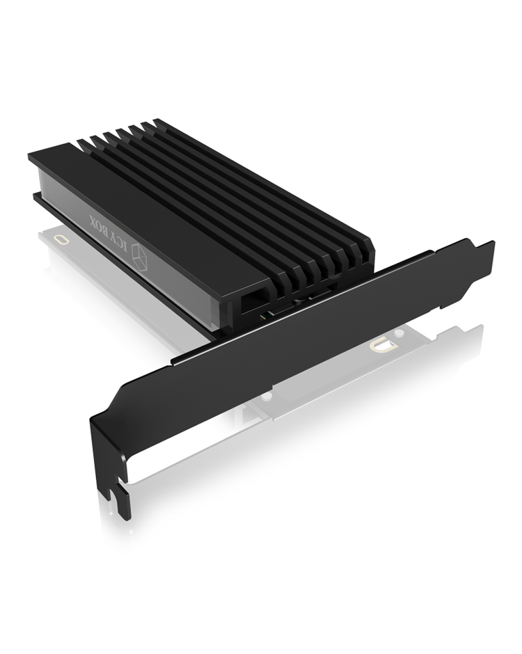 Raidsonic | ICY BOX | PCIe card with M.2 M-Key socket for one M.2 NVMe SSD