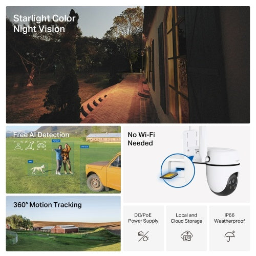TP-Link TAPO C501GW Outdoor Pan/Tilt 4G LTE Kamera