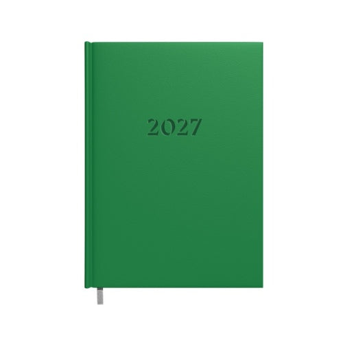 Darbo knyga-kalendorius 2027m. A5 žalia sp.