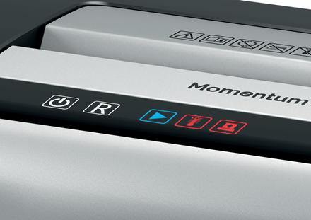 Rexel Momentum X308 Dokumentų naikiklis Particle-cut shredding 5x42mm P-3 15L, Pilka/Juoda