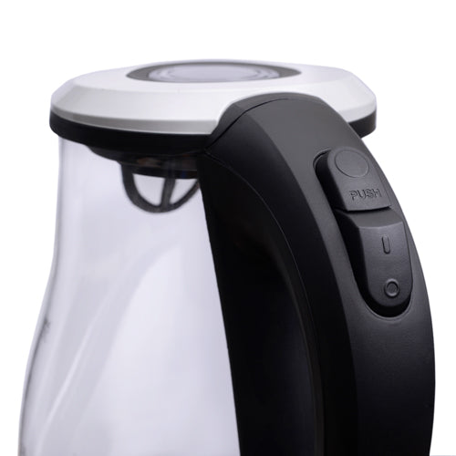 Camry | Kettle | CR 1251 | Standard | 2000 W | 1.7 L | Glass | 360° rotational base | Glass/Black