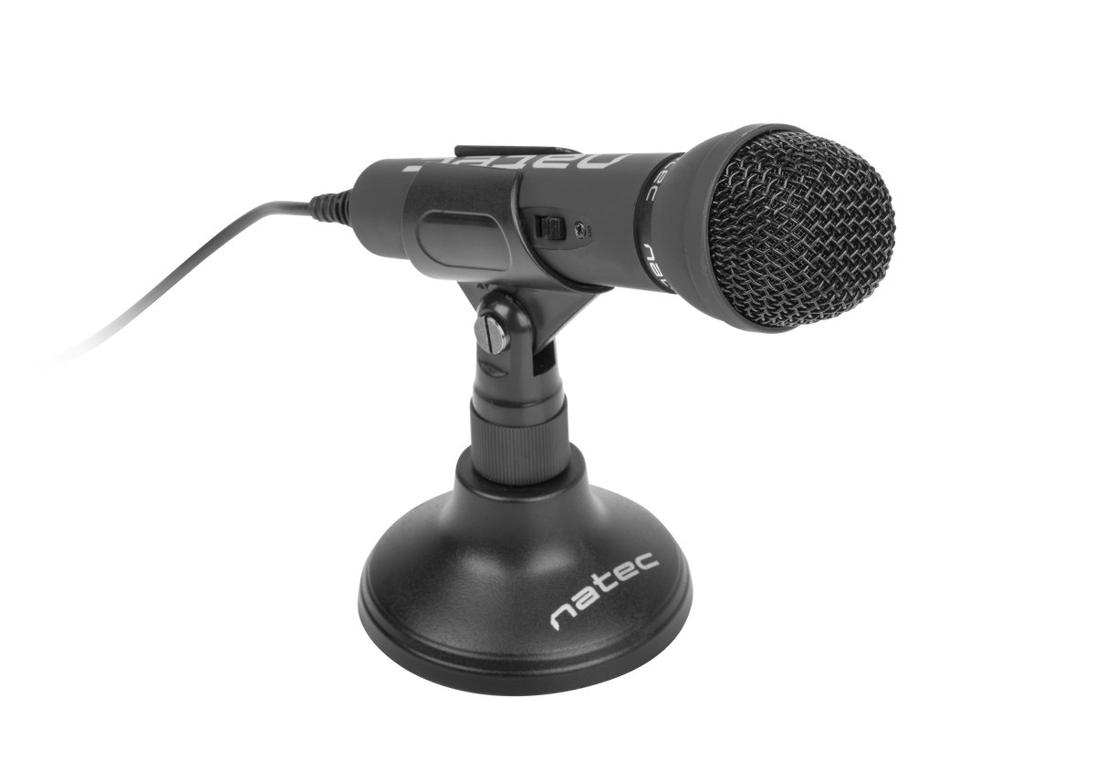 Natec | Microphone | NMI-0776 Adder | Black | Wired
