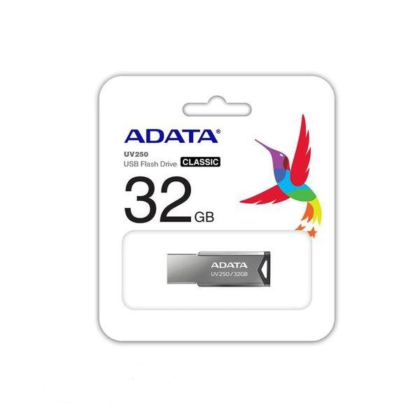 ADATA | USB Flash Drive | UV250 | 32 GB | USB Type-A | Silver