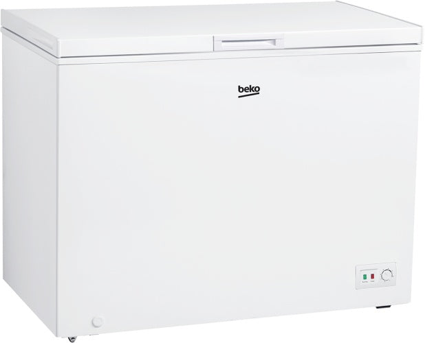 BEKO Freezer | CF316EWN | Energy efficiency class E | Chest | Free standing | Height 84.5 cm | Total net capacity 308 L | White