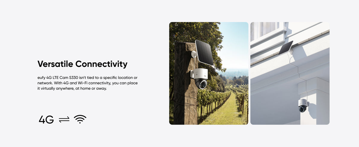 Anker Eufy | Security Camera | 4G LTE Cam S330 | Dome | IP65 | Micro SD, Max. 128 GB