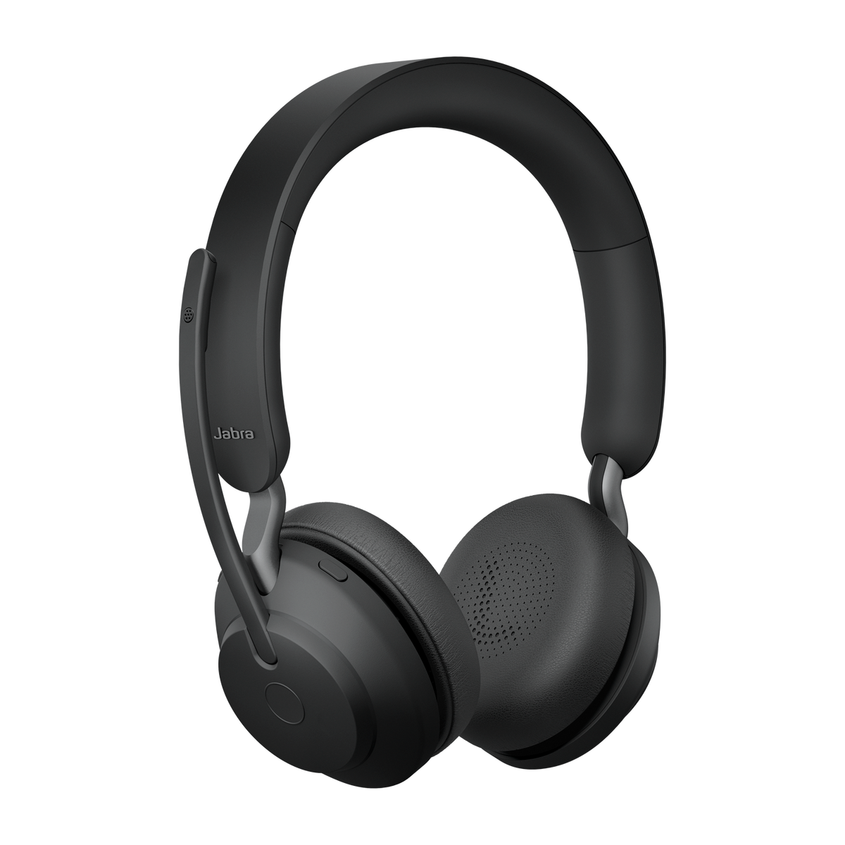 Jabra Evolve2 65 UC Stereo Link380c Belaidės ausinės, Bluetooth USB-C, Juoda