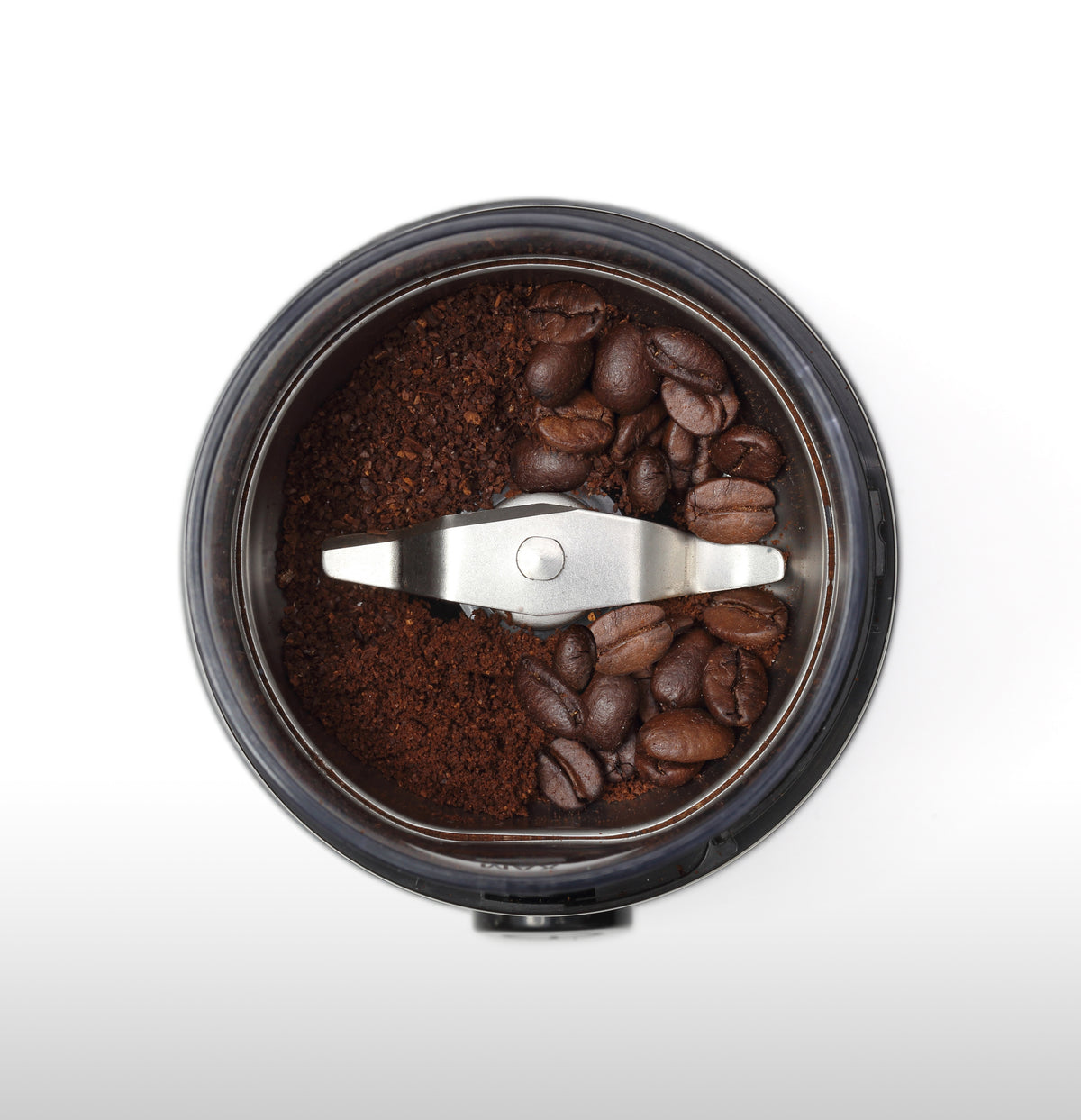 Gorenje | Coffee grinder | SMK150E | 150 W | Coffee beans capacity 60 g | Lid safety switch | Stainless steel