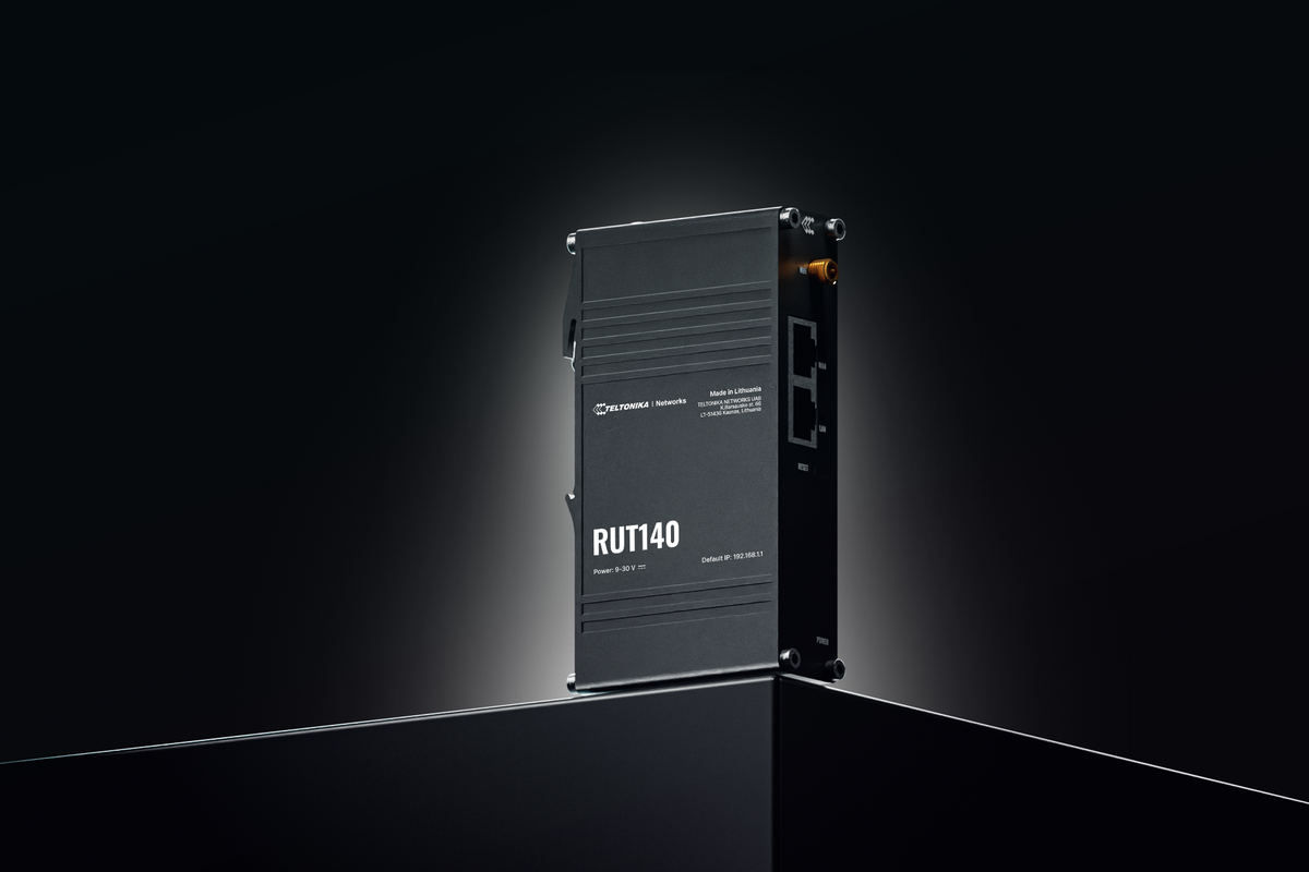 Teltonika | Ethernet Router | RUT140 | 802.11n | 10/100 Mbit/s | Ethernet LAN (RJ-45) ports 1 | Mesh Support Yes | MU-MiMO No | No mobile broadband