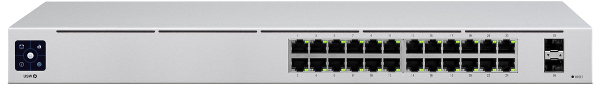 Ubiquiti | Switch - 24 ports | USW-24 | Managed L2 | Rack-mountable/Desktop